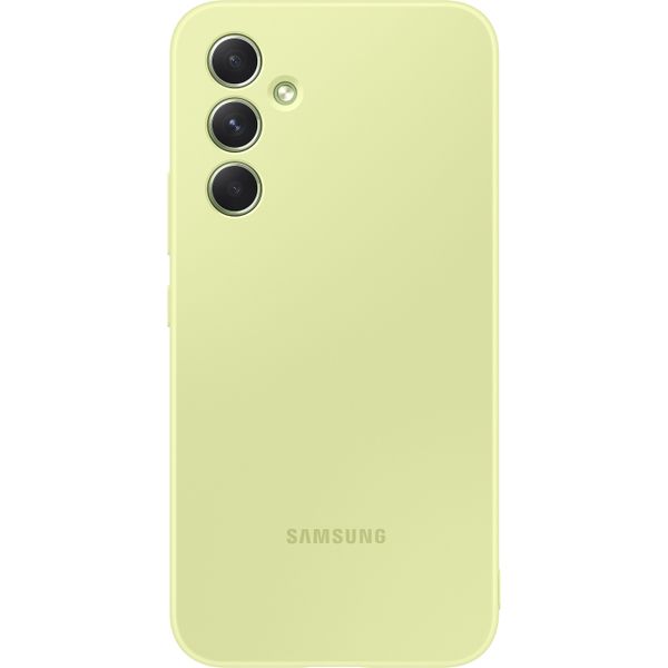 Samsung Original Silikon Cover für das Samsung Galaxy A54 (5G) - Lime