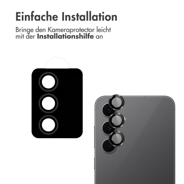 imoshion 2er Pack Kameraobjektivschutz für das Samsung Galaxy S25 FE - Schwarz