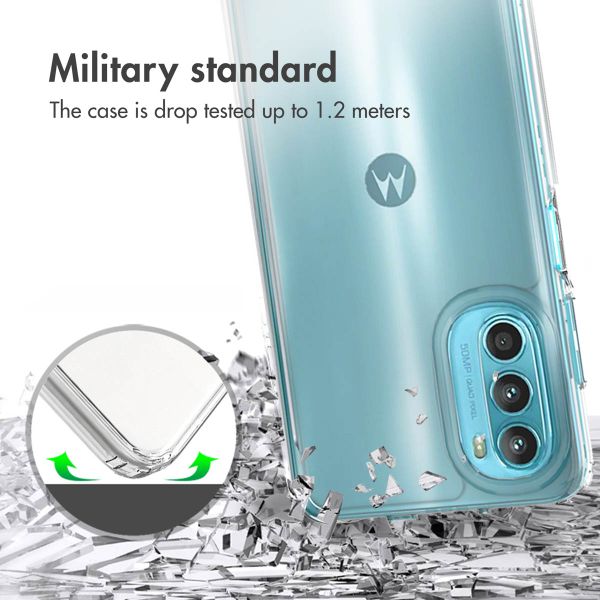 Accezz Xtreme Impact Case für das Motorola Moto G52 / G82 - Transparent