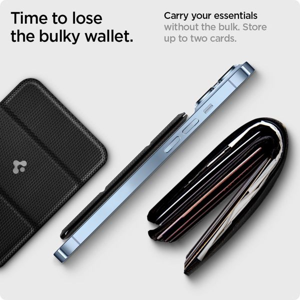 Spigen MagSafe Card Holder Smart Fold - Schwarz