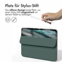 imoshion Magnetic Klapphülle Apple iPad Pro 11 (2022 / 2021 / 2020 / 2018) - Dunkelgrün