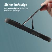 imoshion Backcover mit Kartenfach und Ständer Apple iPhone 18 Pro Max / 17 Pro Max - Schwarz