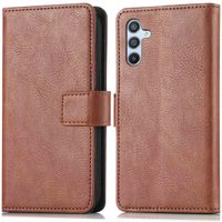 imoshion Luxuriöse Klapphülle Samsung Galaxy A54 (5G) - Braun