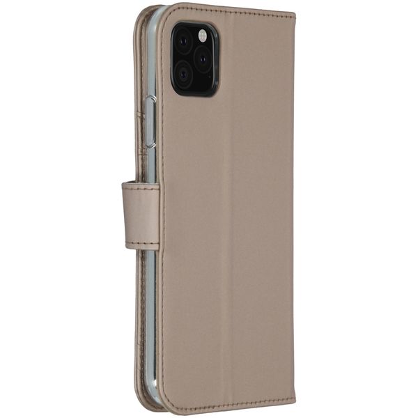 Accezz Wallet TPU Klapphülle Gold für das iPhone 11 Pro Max