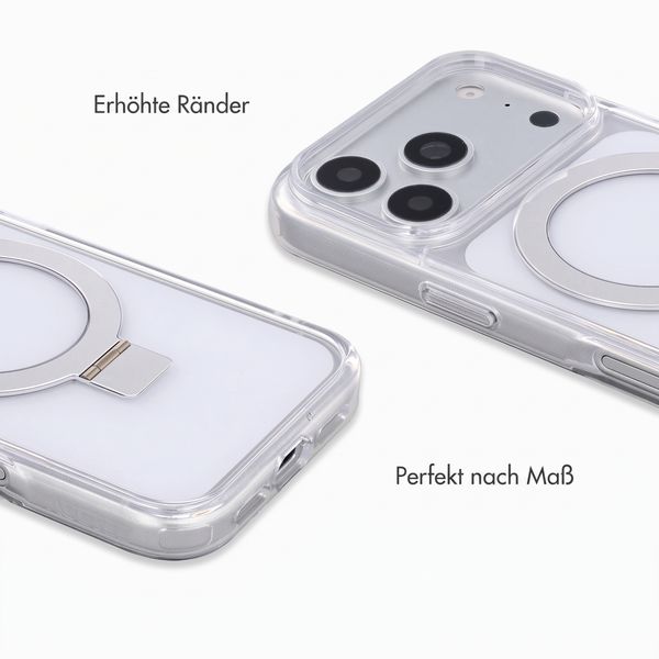 Accezz Ring Stand Backcover mit MagSafe Apple iPhone 18 Pro Max / 17 Pro Max - Transparent