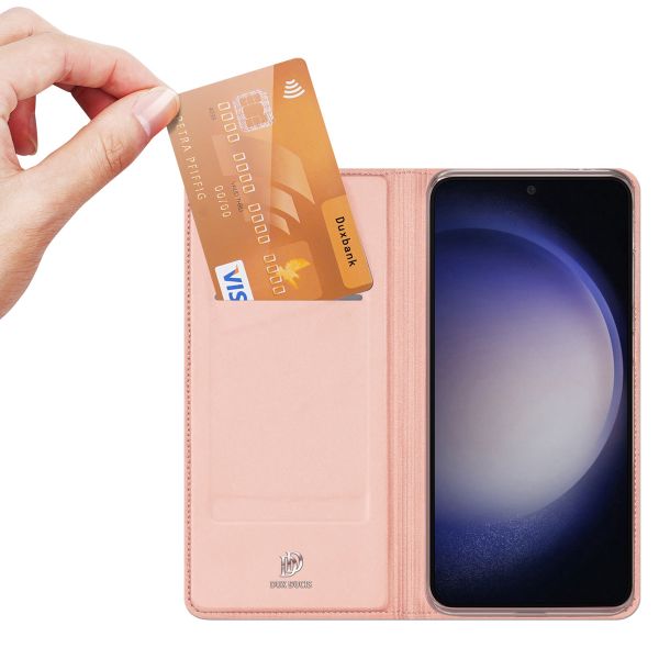 Dux Ducis Slim TPU Klapphülle für das Samsung Galaxy S24 - Rose Gold