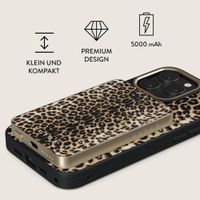Burga Magnetische Powerbank 5.000 mAh - MagSafe und Qi2 - Player / Gold