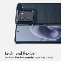 imoshion Brushed Back Cover Motorola Moto G86 Power - Dunkelblau