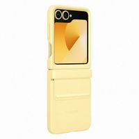 Samsung Original KindSuit Vegan Leather Case Samsung Galaxy Z Flip 6 / Flip 7 FE - Yellow