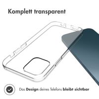 Accezz TPU Clear Cover für das iPhone 12 Pro Max - Transparent