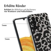 imoshion Design Hülle für das Samsung Galaxy A33 - Leopard Transparent