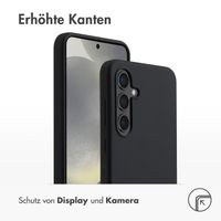 Accezz Liquid Silikoncase mit MagSafe Samsung Galaxy S24 FE - Schwarz