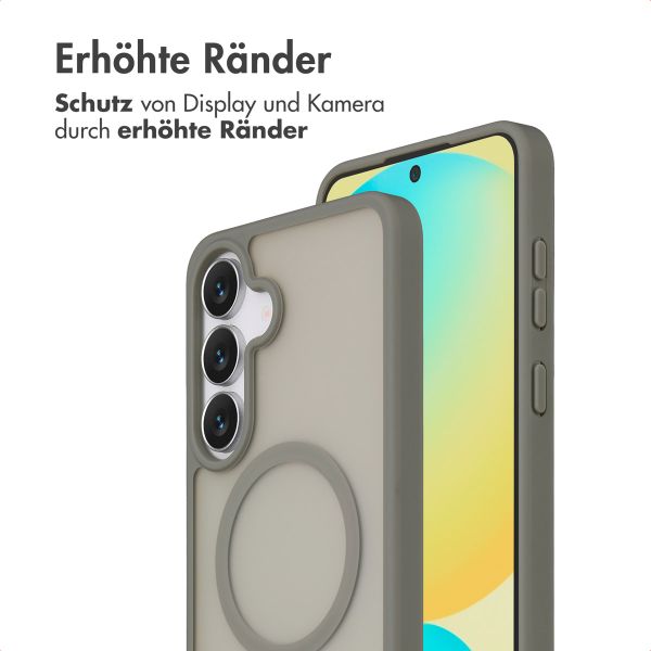 imoshion Color Guard Back Cover mit MagSafe Samsung Galaxy S25 FE - Grau