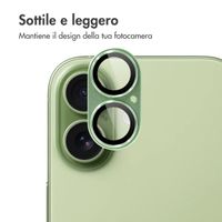 imoshion Kameraprotektor aus Glas 2er-Pack für das Apple Apple iPhone 17 - Sage Green