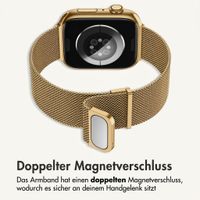 imoshion Mailändische Magnetarmband für Apple Watch | 38/40/41/42 mm - Gold