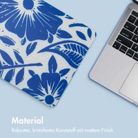 imoshion Design Laptop Cover für Apple MacBook Pro 13 Zoll (2020 / 2022) - Flower Tile