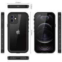 Redpepper Dot Plus Waterproof Case Schwarz für das Apple iPhone 12