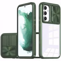 imoshion Back Cover mit Kameraschieber Samsung Galaxy S23 FE - Dunkelgrün