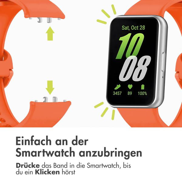 imoshion Silikonband für das Samsung Galaxy Fit 3 - Orange