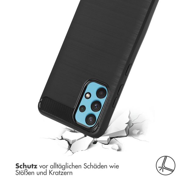 imoshion Brushed Back Cover Samsung Galaxy A32 (4G) - Schwarz