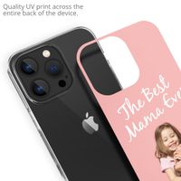 Gestalte deine eigene Apple iPhone 14 Pro Gel Hülle - Transparent