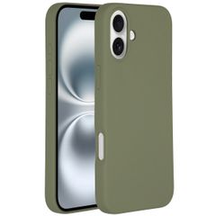 Accezz Liquid Silikoncase mit MagSafe Apple iPhone 16 - Cooper Green