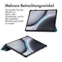 imoshion Design Trifold Klapphülle für das OnePlus Pad 2 - Grüne Planze