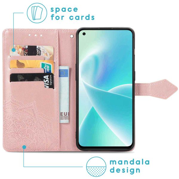 imoshion Mandala Klapphülle OnePlus Nord 2T - Rosé gold