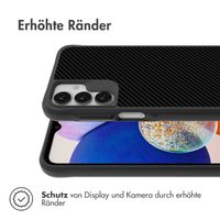 imoshion Rugged Hybrid Carbon Case Samsung Galaxy A15 (5G/4G) - Schwarz
