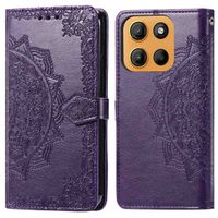 imoshion Mandala Klapphülle Motorola Moto G15 / G15 Power - Violett