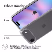 Accezz Xtreme Impact Case Apple iPhone Air - Transparent