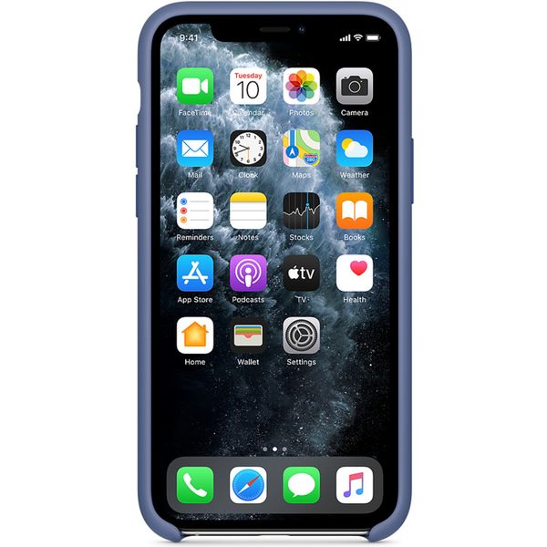 Apple Silikon-Case für das Apple iPhone 11 Pro - Linen Blue