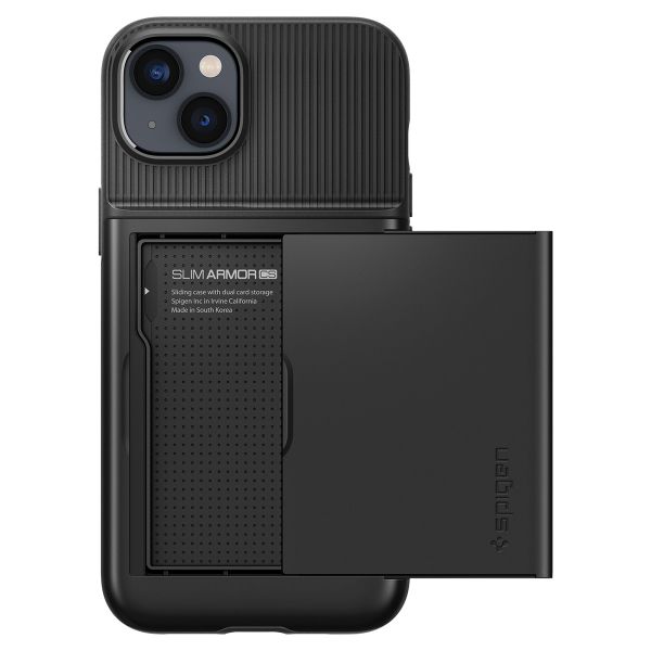 Spigen Slim Armor CS Case für das Apple iPhone 14 - Schwarz