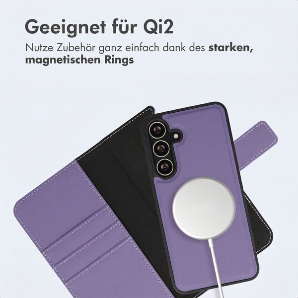 imoshion Herausnehmbare 2-in-1 Luxus-Bookcase Samsung Galaxy S24 FE - Violett