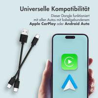 imoshion CarPlay Adapter - CarPlay ohne kabel für Apple CarPlay und Android Auto