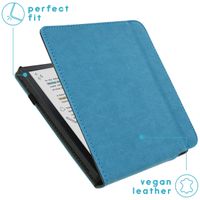imoshion Stand Flipcase für das Kobo Libra Colour / Tolino Vision Color - Hellblau
