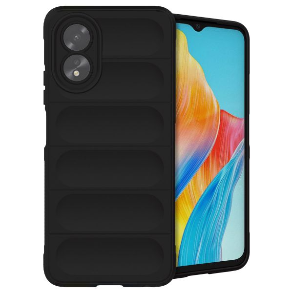 imoshion EasyGrip Back Cover für das Oppo A18 / Oppo A38 - Schwarz