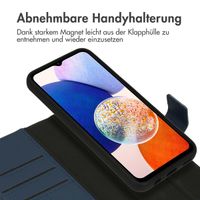 Accezz Premium Leather 2 in 1 Wallet Bookcase Samsung Galaxy A14 (5G/4G) - Dunkelblau