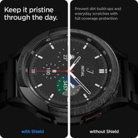 Spigen Chrono Shield für die Samsung Galaxy Watch 4 Classic - 46 mm - Schwarz