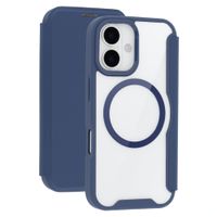 imoshion Transparente Bookcase mit MagSafe Apple iPhone 16 - Blau