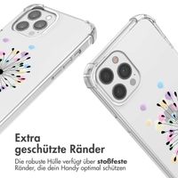 imoshion Design Hülle mit Band für das iPhone 12 (Pro) - Sandstone Dandelion