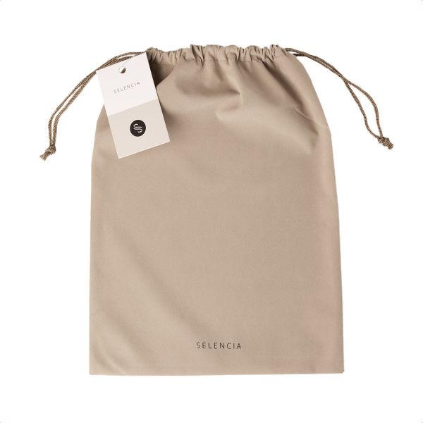 Selencia Sabi Kunstleder-Mauspad - 20 x 24 cm - Soft Ivory