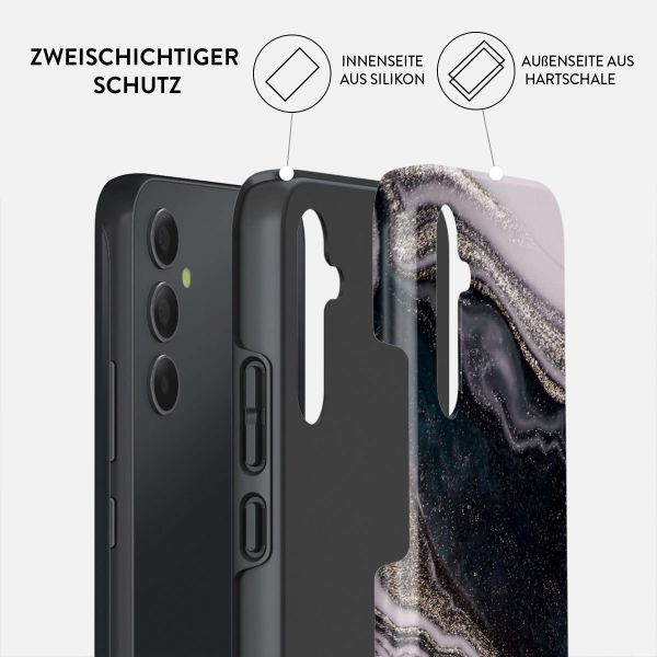 Burga Tough Back Cover für das Samsung Galaxy A35 - Magic Night