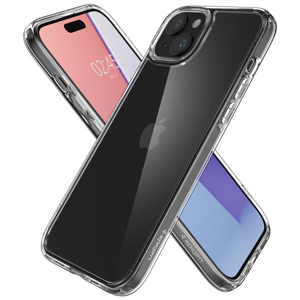 Spigen Ultra Hybrid™ Case für das Apple iPhone 15 - Crystal Clear