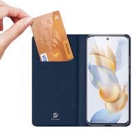 Dux Ducis Slim TPU Klapphülle für das Honor 90 - Dunkelblau