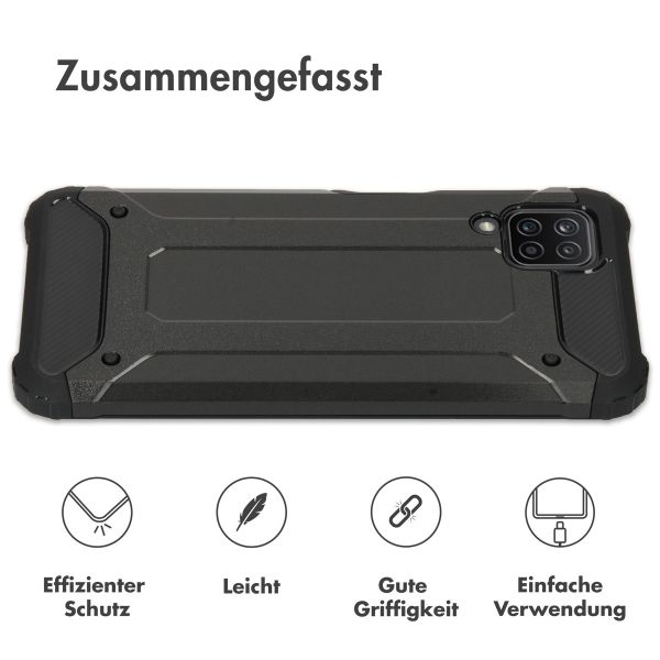 imoshion Rugged Xtreme Case Samsung Galaxy A12 - Schwarz