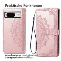 imoshion Mandala Klapphülle für das Google Pixel 8 - Rose Gold