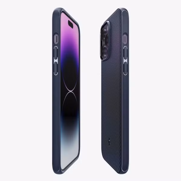 Spigen MagSafe Armor Hülle Apple iPhone 14 Pro Max - Blue