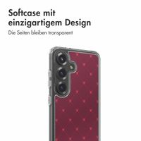 imoshion Design Hülle Samsung Galaxy S25 - Crush Check Coral Dust