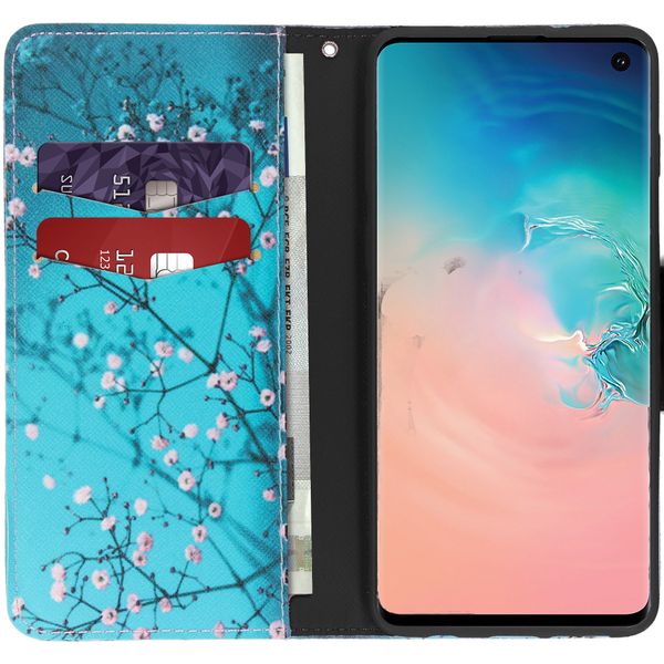 Design TPU Klapphülle für das Samsung Galaxy S10